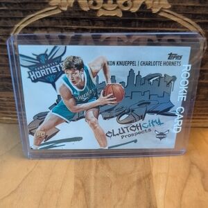 2025-26 Topps Kon Knueppel Clutch City Prospects Rookie Card Hornets 🔥🔥🔥